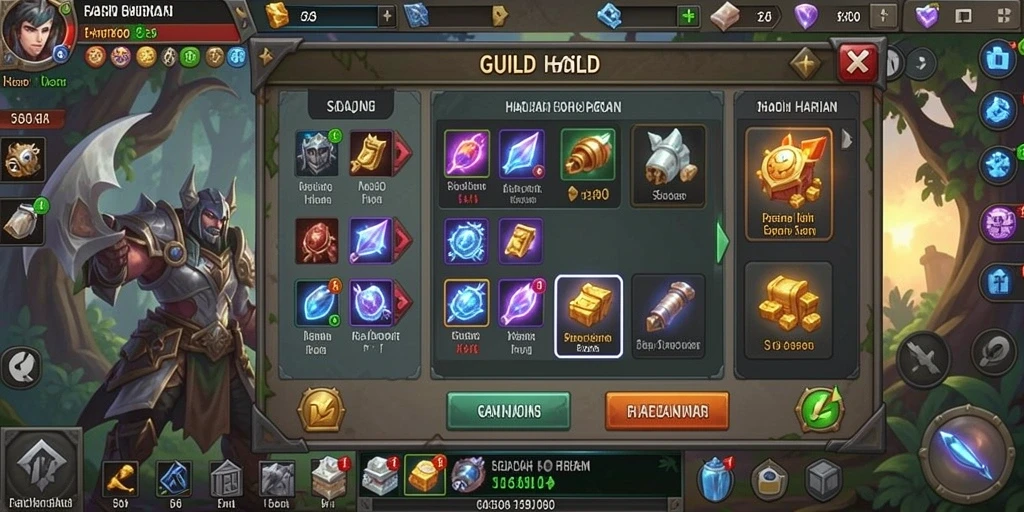 Gameplay seru saat bertarung dalam mode multiplayer.