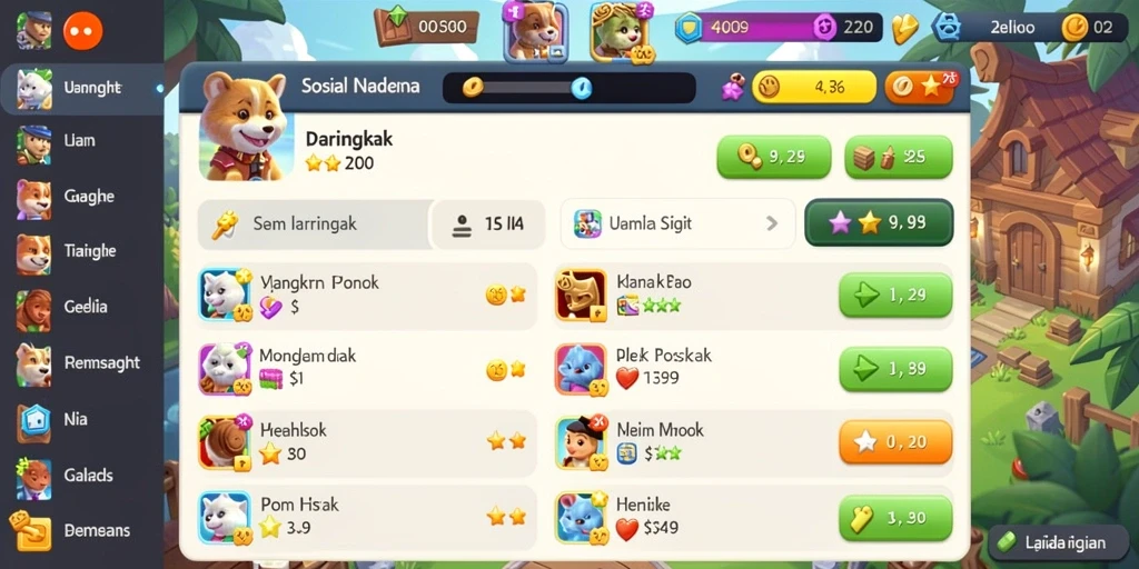 Bonus harian yang menguntungkan untuk pengguna setia.