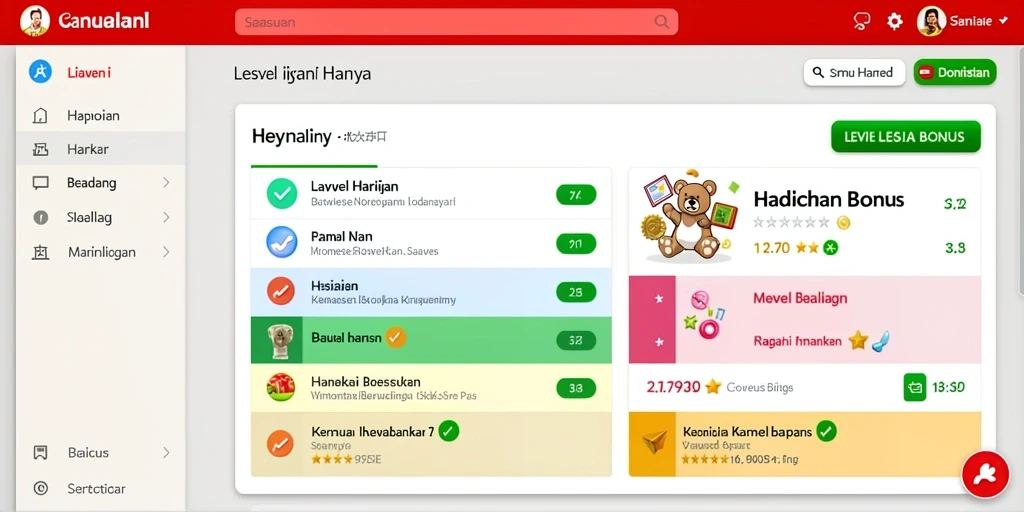 Tutorial interaktif yang mendidik pengguna baru.