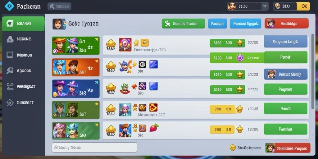 Fitur leaderboard untuk bersaing dengan teman.