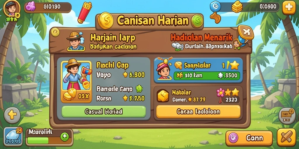 Grafis yang menawan dan efek suara yang menarik.
