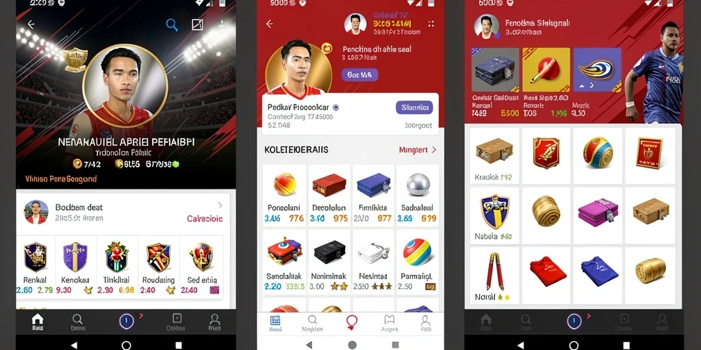 Fitur komunitas untuk berinteraksi dengan pemain lain.