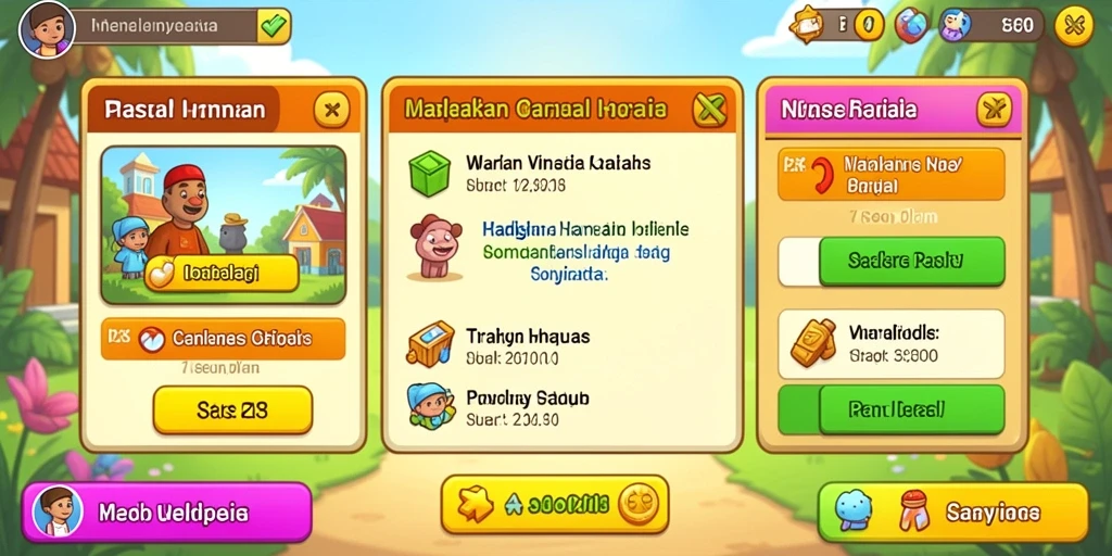 Level baru dengan tantangan yang lebih seru.
